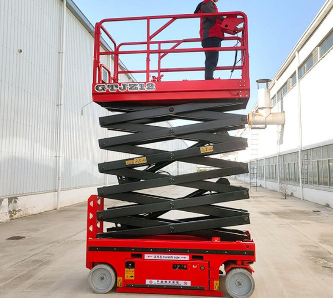 细水乡自行走移动式升降机